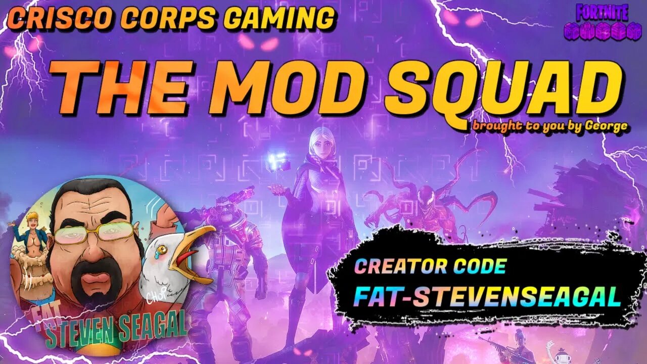 🔴CRISCO CORPS GAMING - #FORTNITE The #Fat Royale MOD SQUAD