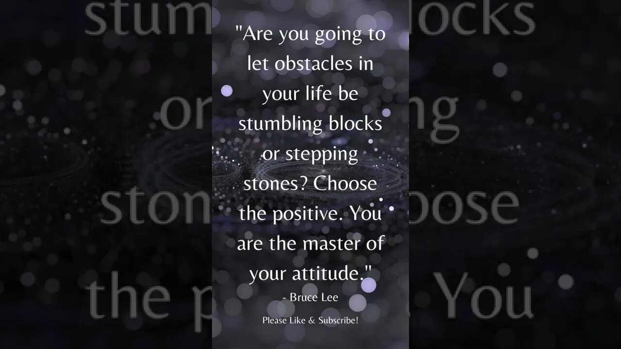Choose the Positive