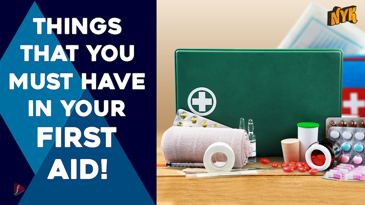 Things That You Must Have In Your First Aid Kit