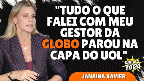 JANAINA XAVIER CONTA COMO UMA FOTO A FEZ SER MAL VISTA NA REDAÇÃO DA GLOBO