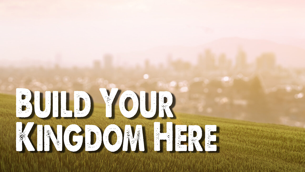 Build Your Kingdom Here | Rend Collective (Worship Lyric Video)