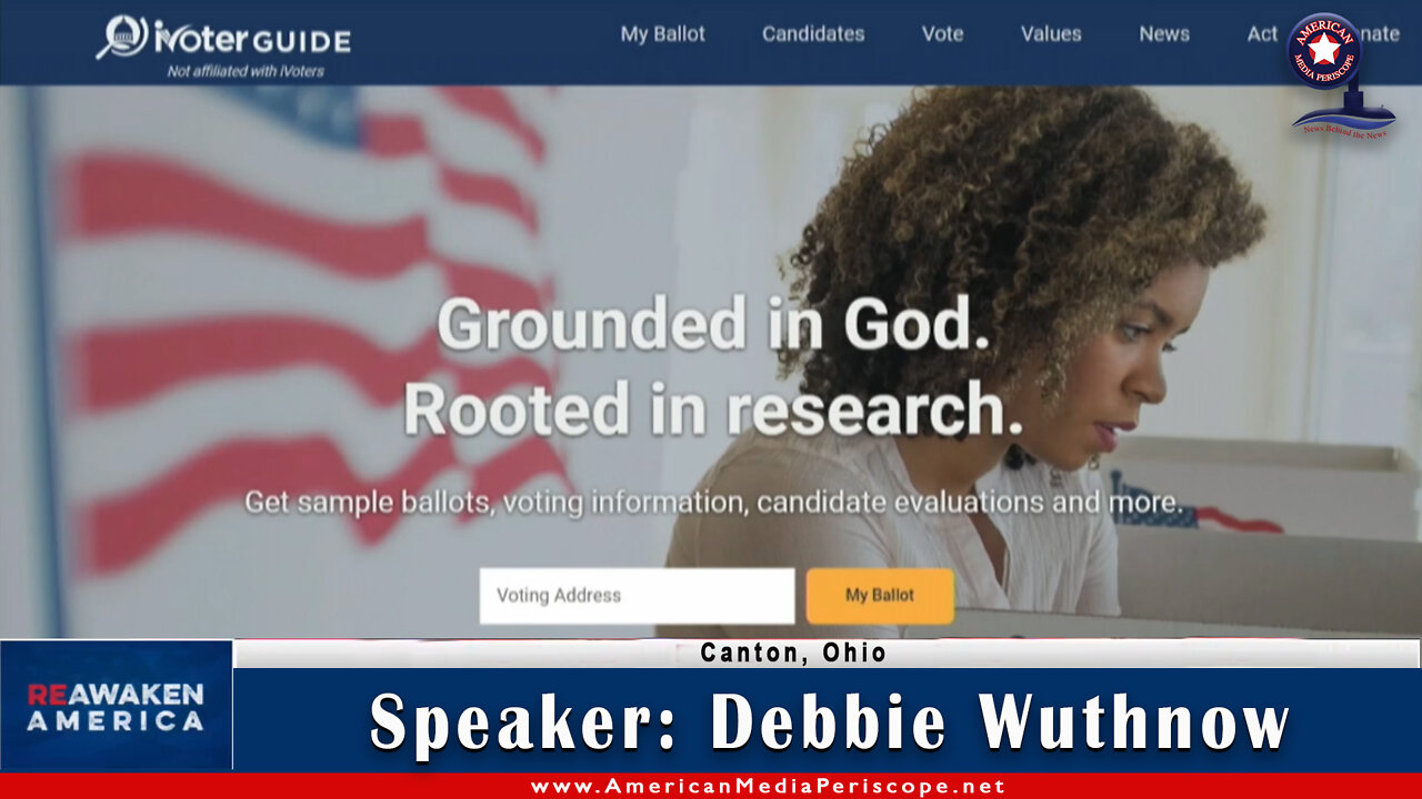 Canton, Ohio, Re-Awaken America Freedom Conference Speaker - Debbie Wuthnow