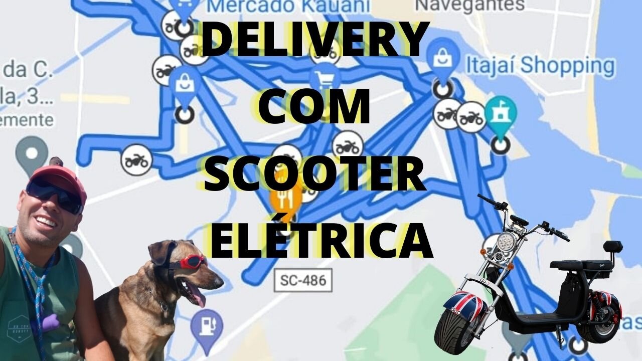 DOING ELECTRIC SCOOTER DELIVERY WITH MEG (OFFSET)?