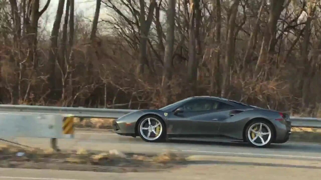 A sick Ferrari 488 GTB