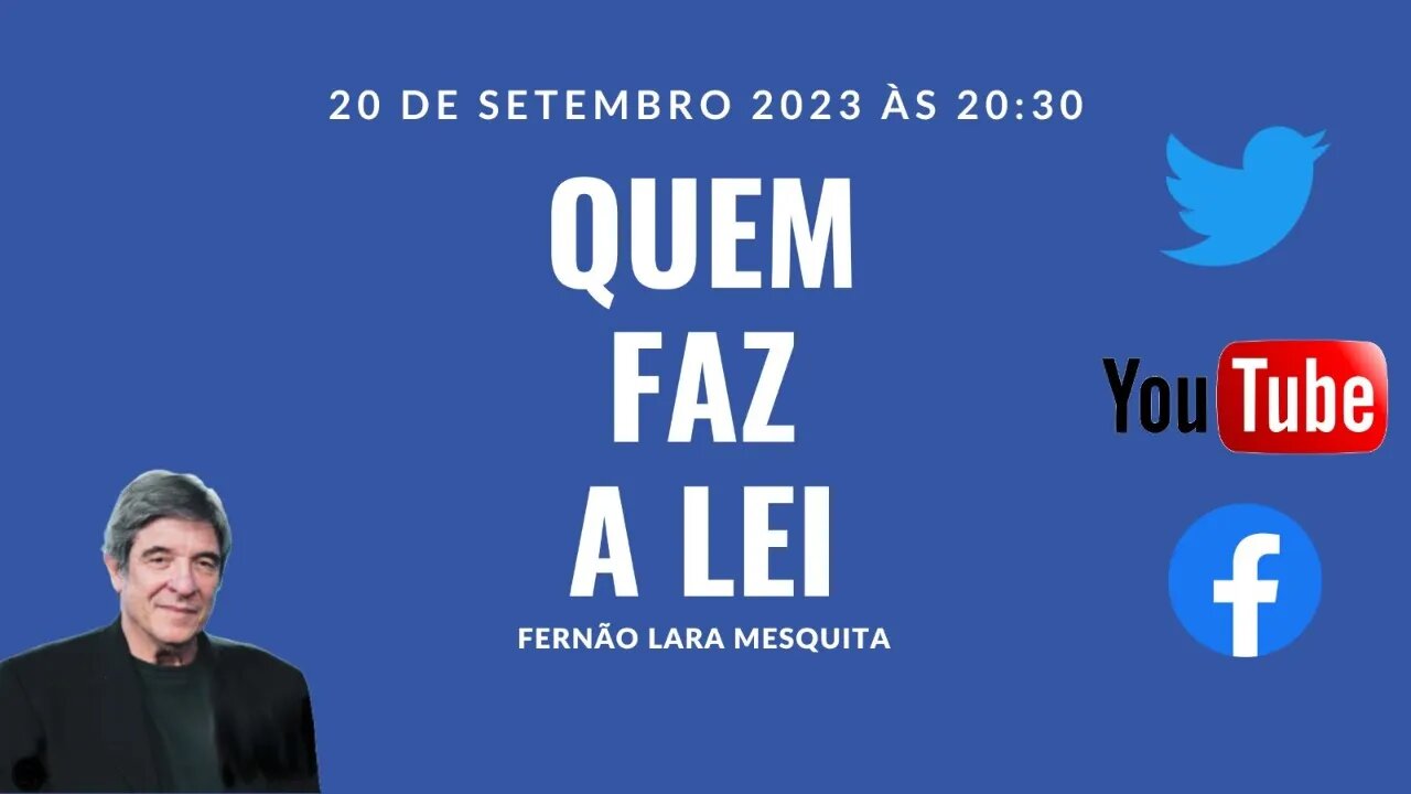 Nesta quarta, 20/09/2023, um bate-papo com a audiência!