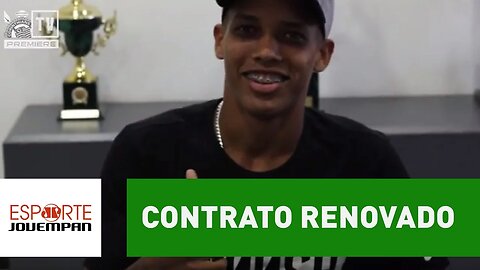 Corinthians renova com o meia Pedrinho