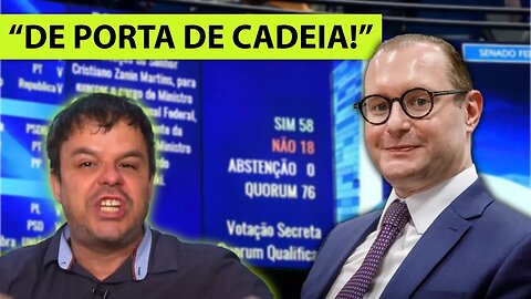 ZANIN É APROVADO PARA O STF E ADRILLES JORGE RASGA O VERBO!