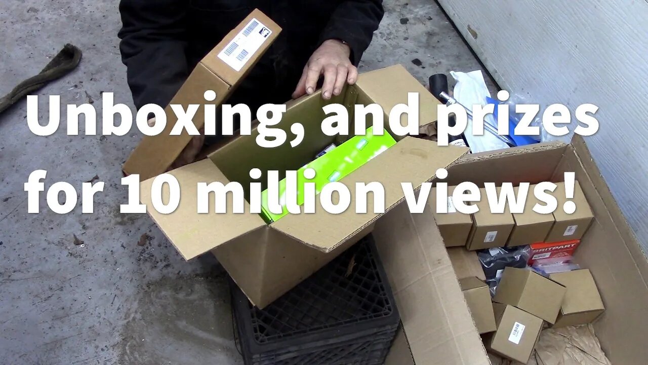 Unboxing latest order and the prizes for the 10 million views!