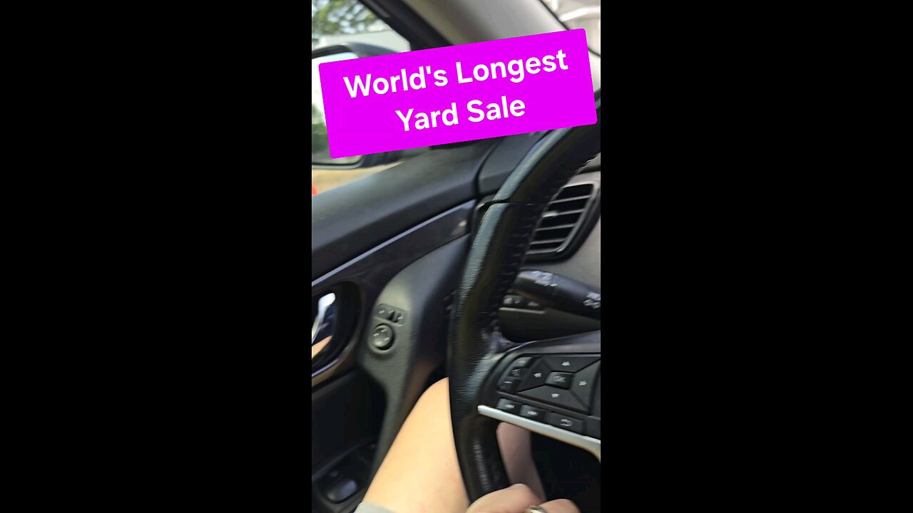 World's Longest Yard Sale