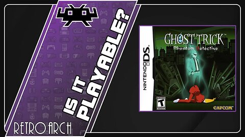 Is Ghost Trick: Phantom Detective Playable? RetroArch Performance [Series X | melonDS]