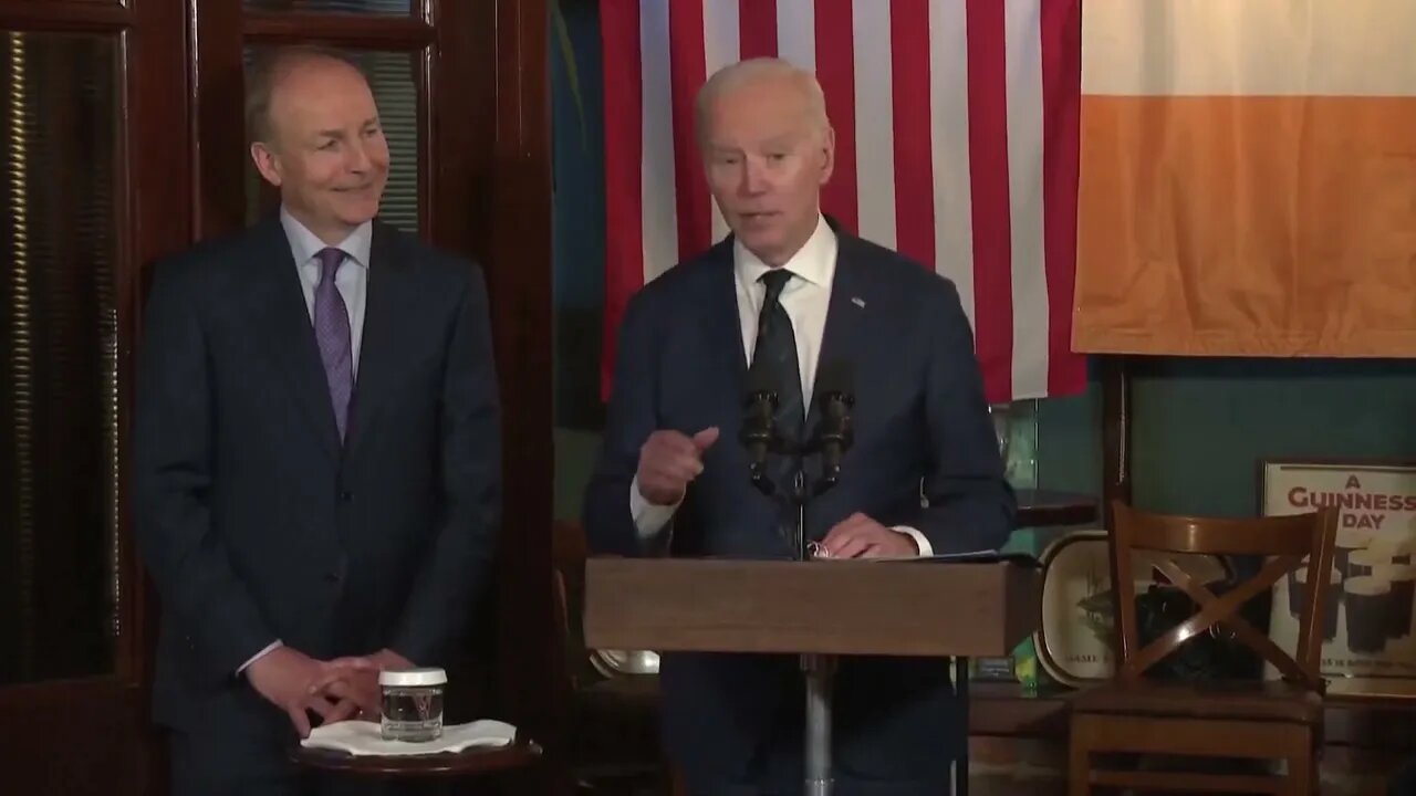 Joe Biden Brought His Creepy Whisper With Him To Ireland