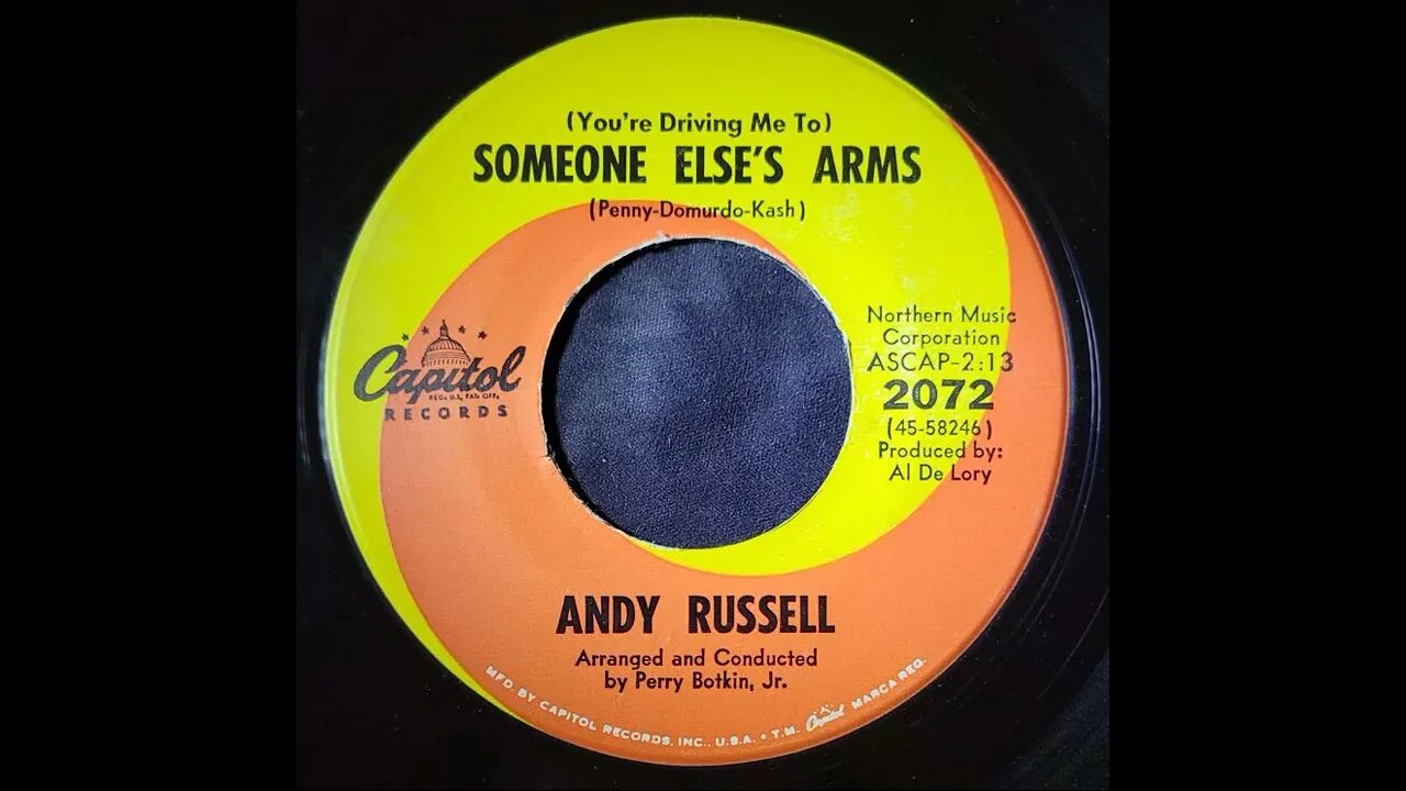 Andy Russell - Someone Else's Arms