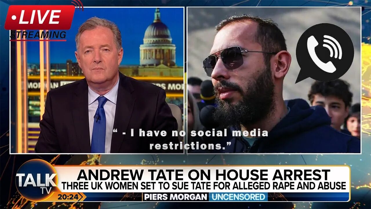 Andrew Tate BACK On Piers Morgan Uncensored (NEW UPDATES)