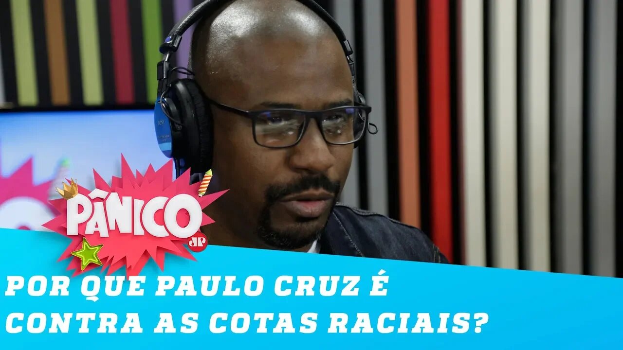 Professor Paulo Cruz explica por que é contra as COTAS RACIAIS