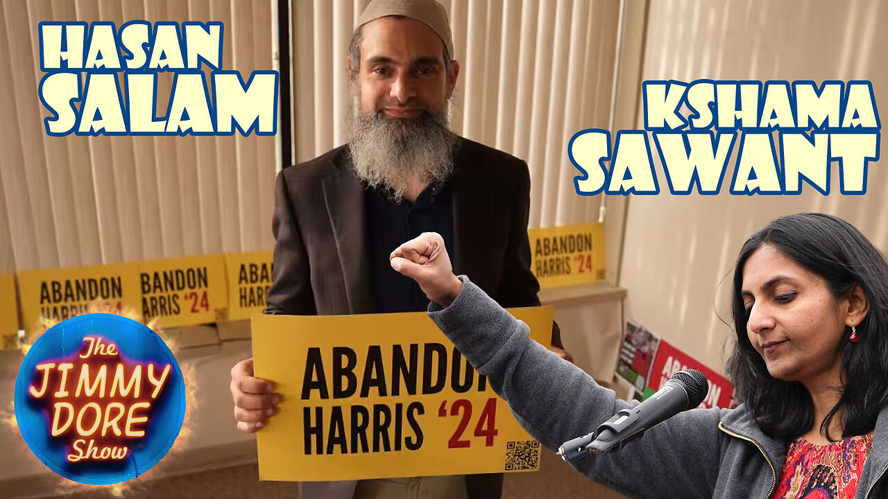 Kshama Sawant & Hasan Salam talk about Abandon Harris▮The Jimmy Dore Show