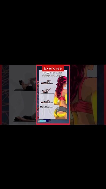 Come to life Come to yoga #fatburnerworkout #shorts #weightloss #exerciseathome #slim #yogalife