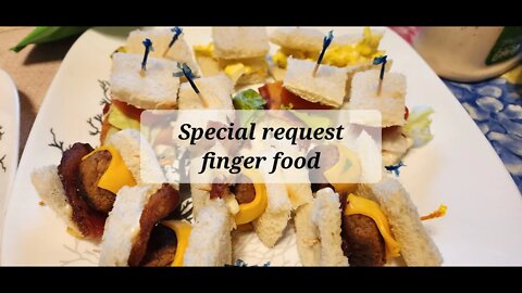 Special request finger food for reunions #fingerfood