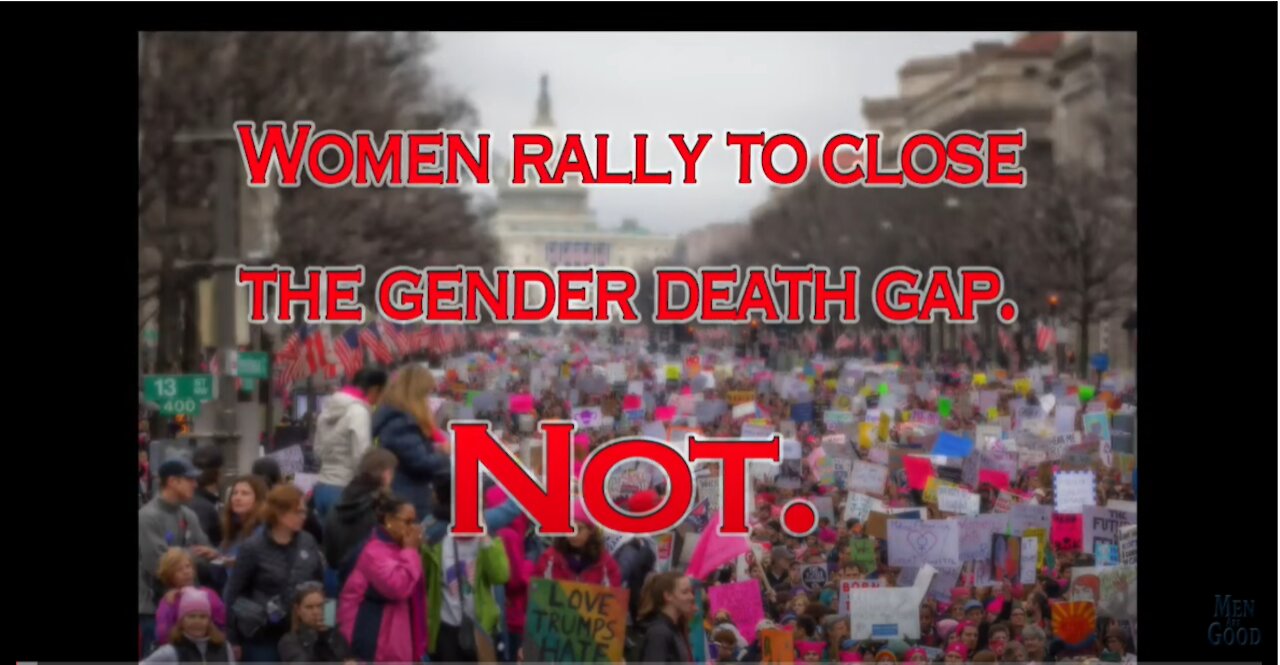 Women Rally to Close Gender Death Gap. NOT.