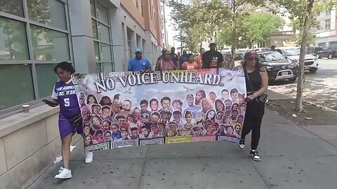 The My Voice, My Power Youth Peace Walk from @BronxDAClark to Courtlandt and 157th no voice unheard