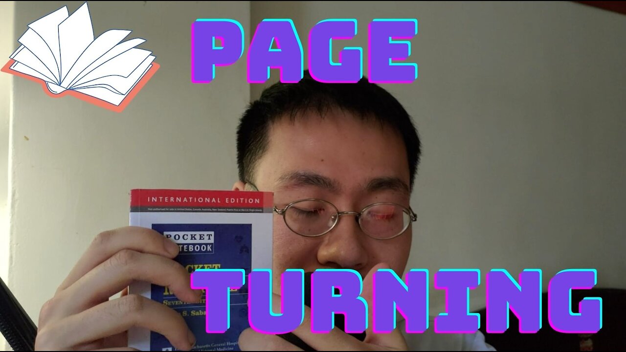 (ASMR) Doctor Ken taps booklet and talks about dyspnea *page turning*