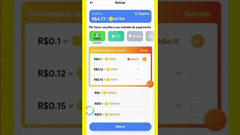 APP para GANHAR DINHEIRO ASSISTINDO VIDEOS 👉Ganhe via PIX🤑 App para Ganhar Dinheiro via Pix #shorts