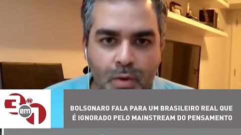 Andreazza: Bolsonaro fala para um brasileiro real que é ignorado pelo mainstream do pensamento