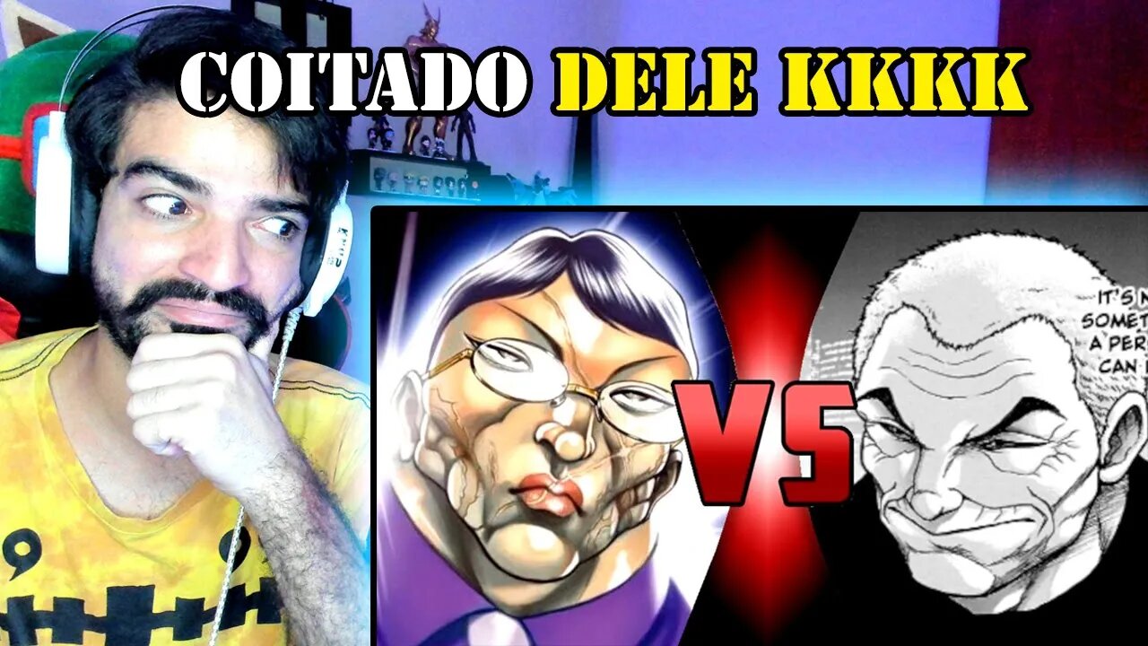 YERIK REACT - HANAYAMA VS HITMAN | CONTRATADO PARA MATAR | Baki Gaiden: Kizuzura Vol. 6