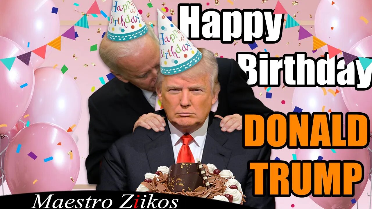 Joe Biden Sings Happy Birthday To Donald Trump