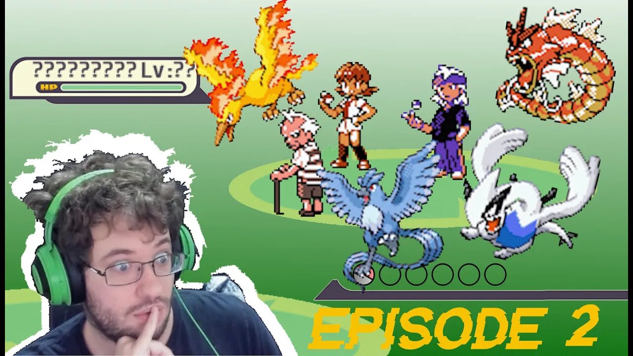 3 Gym Leaders and Legendries hunting me down! Pokemon GOLD Randomizer Day 2