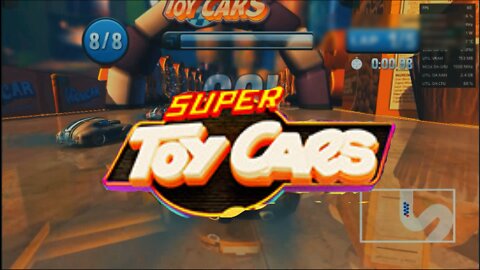 Super Toy Cars - Frame Rate Test (controle xbox 360 com fio,RX 550 2GB,Core i3 550)gameplay