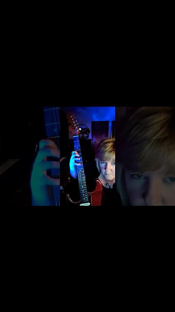 Guitar instrumental - Cari Dell-original song - "Orbs" cont. Female lead guitarist
