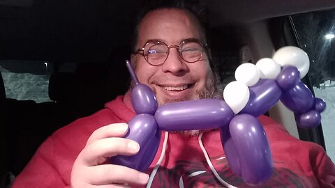 Day 113 - How to make a 1 balloon horse