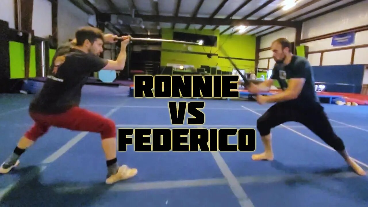 Ronnie Shalvis VS Federico Berte - Sword Fight