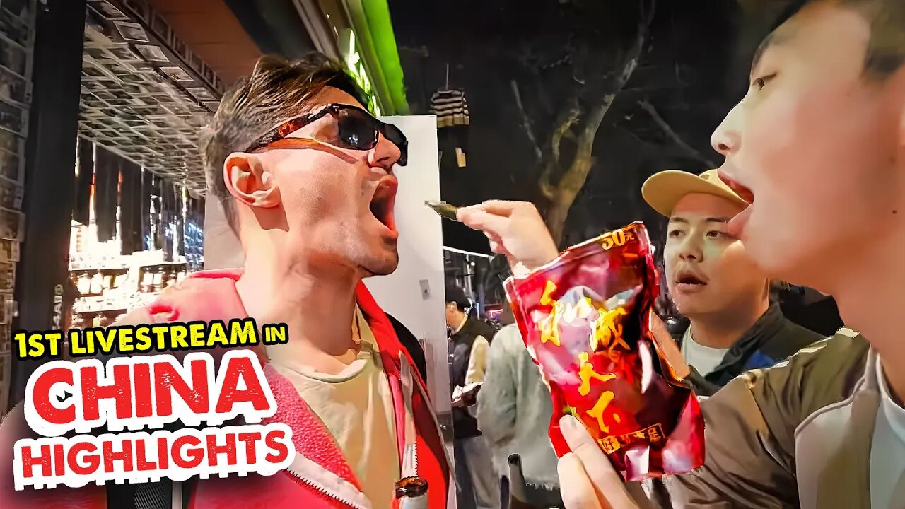 Highlights from my First Livestream in CHINA