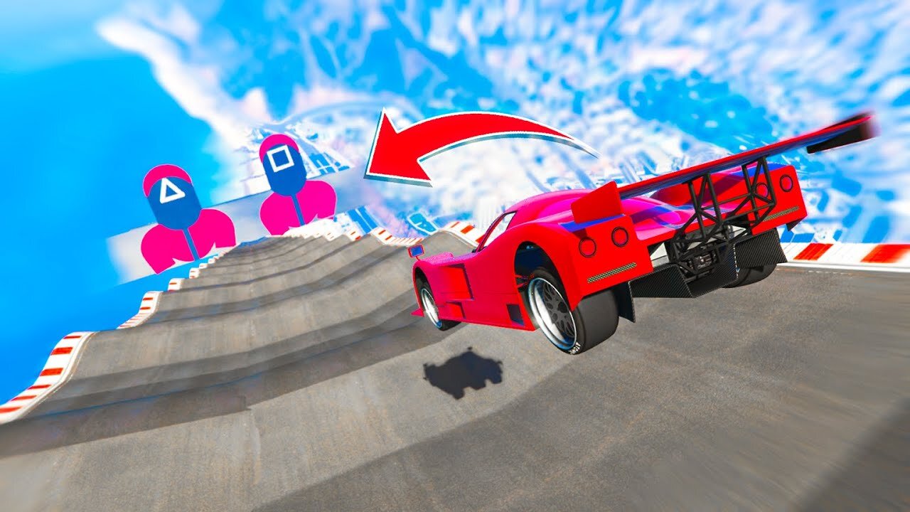 !GTA 5! Mega Ramp!