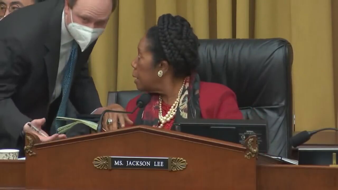 Sheila Jackson-Lee Corrected on Free Speech During Subcommittee Hearing