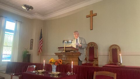 Pastor Jay D. Hobson, Sunday Sermon, Cushman Union Church 10/20/2024