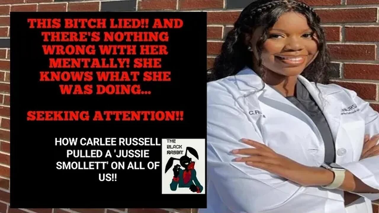 WHY THE MEDIA TRY TO SAY CARLEE RUSSELL HAD A MENTAL BREAKDOWN? IF SHE WAS A BLACKMAN....