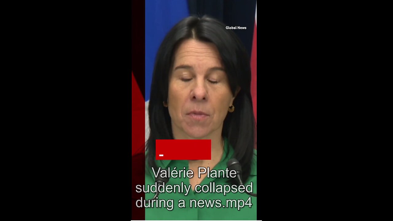 Valérie Plante suddenly collapsed during a news conference on Tuesday