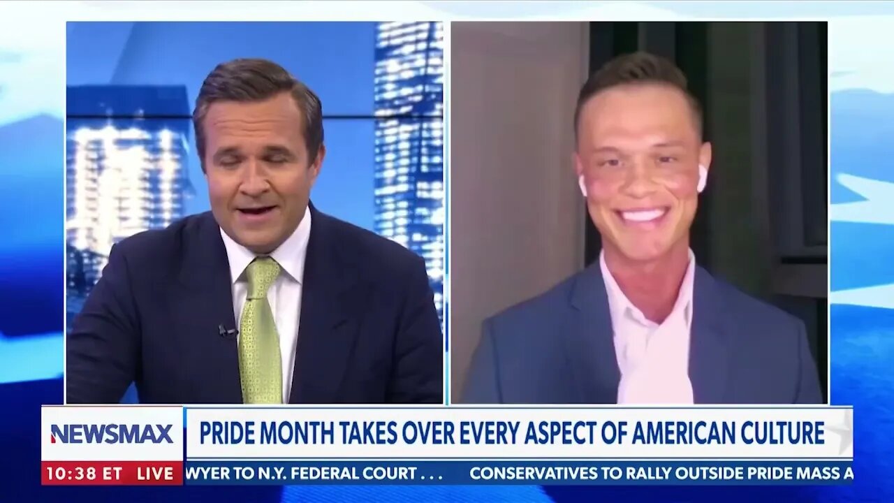 Clarkson Lawson Talks Pride Month With Greg Kelly On Newsmax