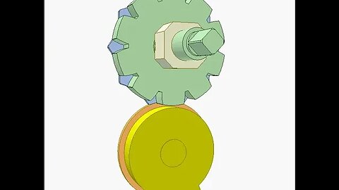 2949 Transmission with teeth uncompleted gears 5