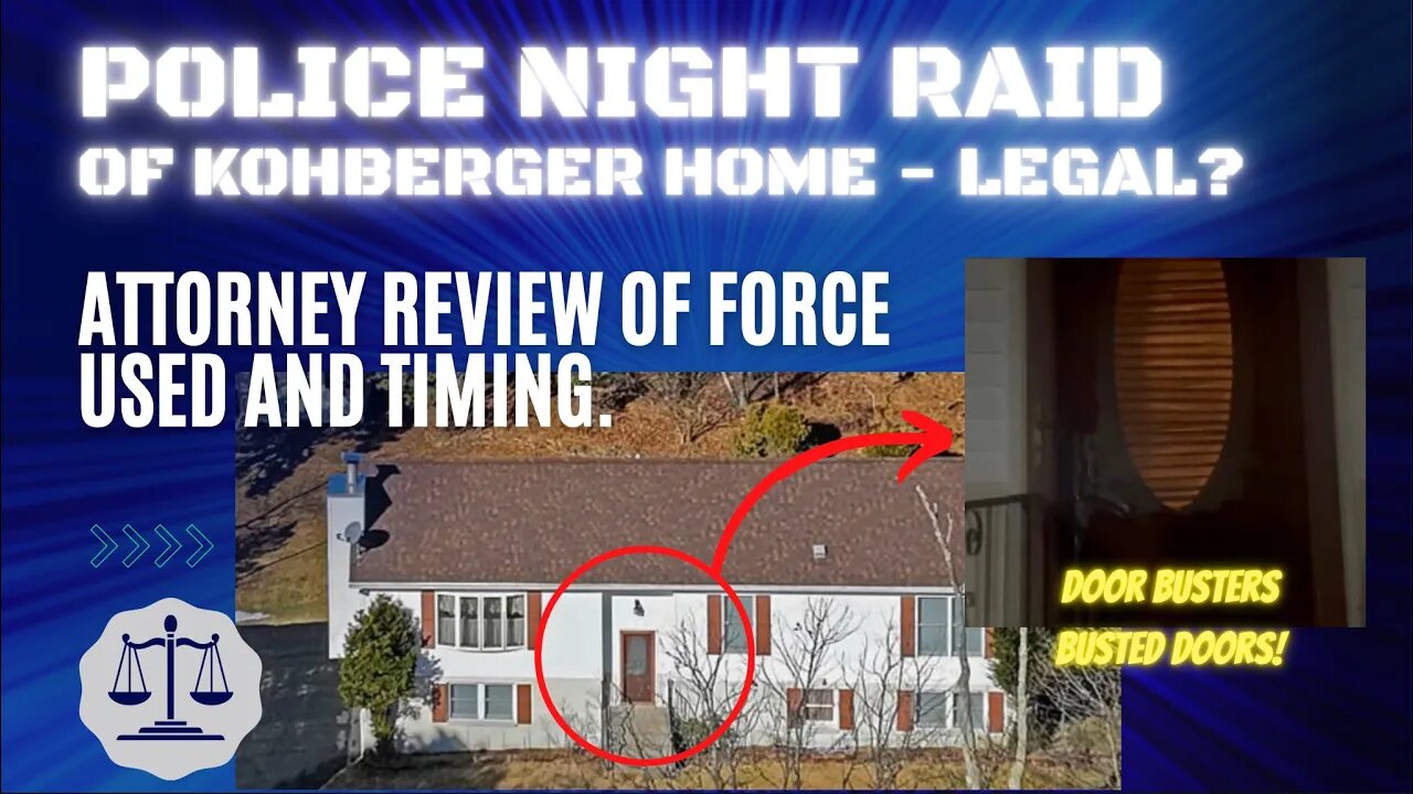 Police RAID of Kohberger Home: Attorney Reacts