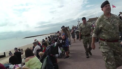 At Clacton On Sea Essex Air show Event display Part 1 25 08 2023 highlights video the RED Arrows