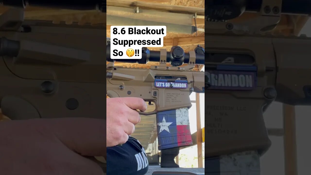 Quiet!! Suppressed 8.6 Blackout