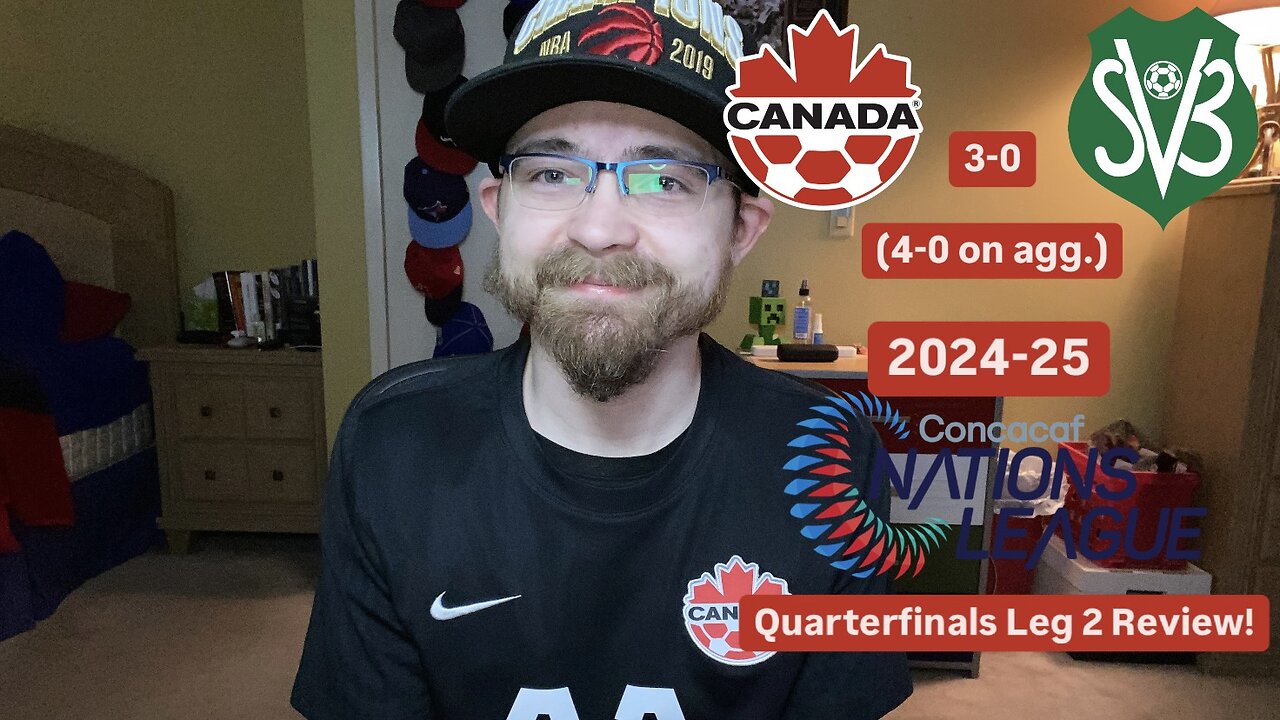 RSR6: Canada 3-0 Suriname 2024-25 CONCACAF Nations League Quarterfinals Leg 2 Review!