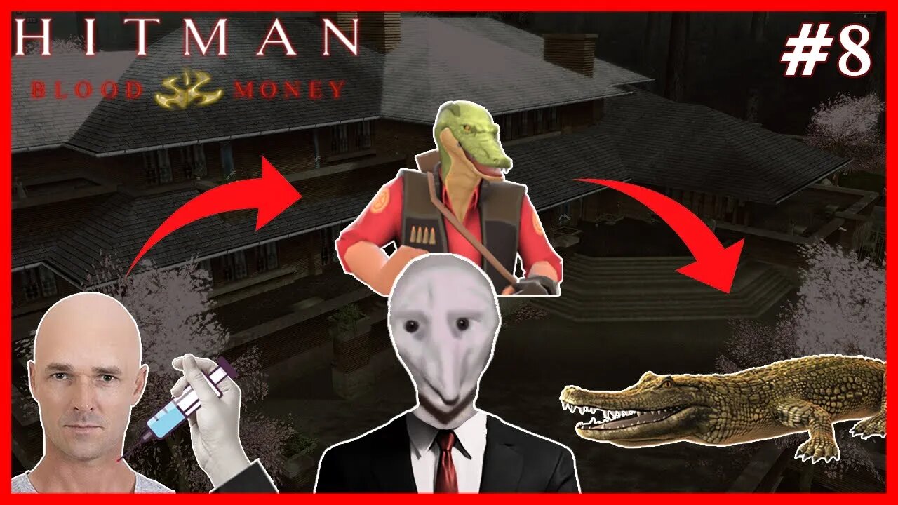 PRODUZINDO JACARÉS 🐊 - Hitman: Blood Money #8