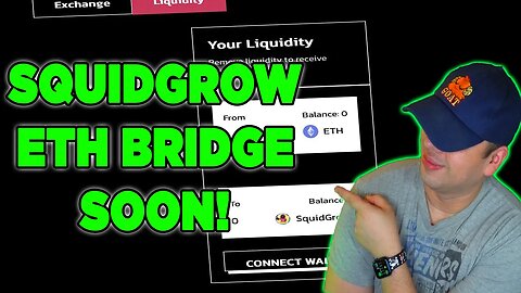 SQUIDGROW ABOUT TO PUMP SOON!SQUIDGROW ETH BRIDGE IS ALMOST READY! SQUIDGROW NEWS TODAY!