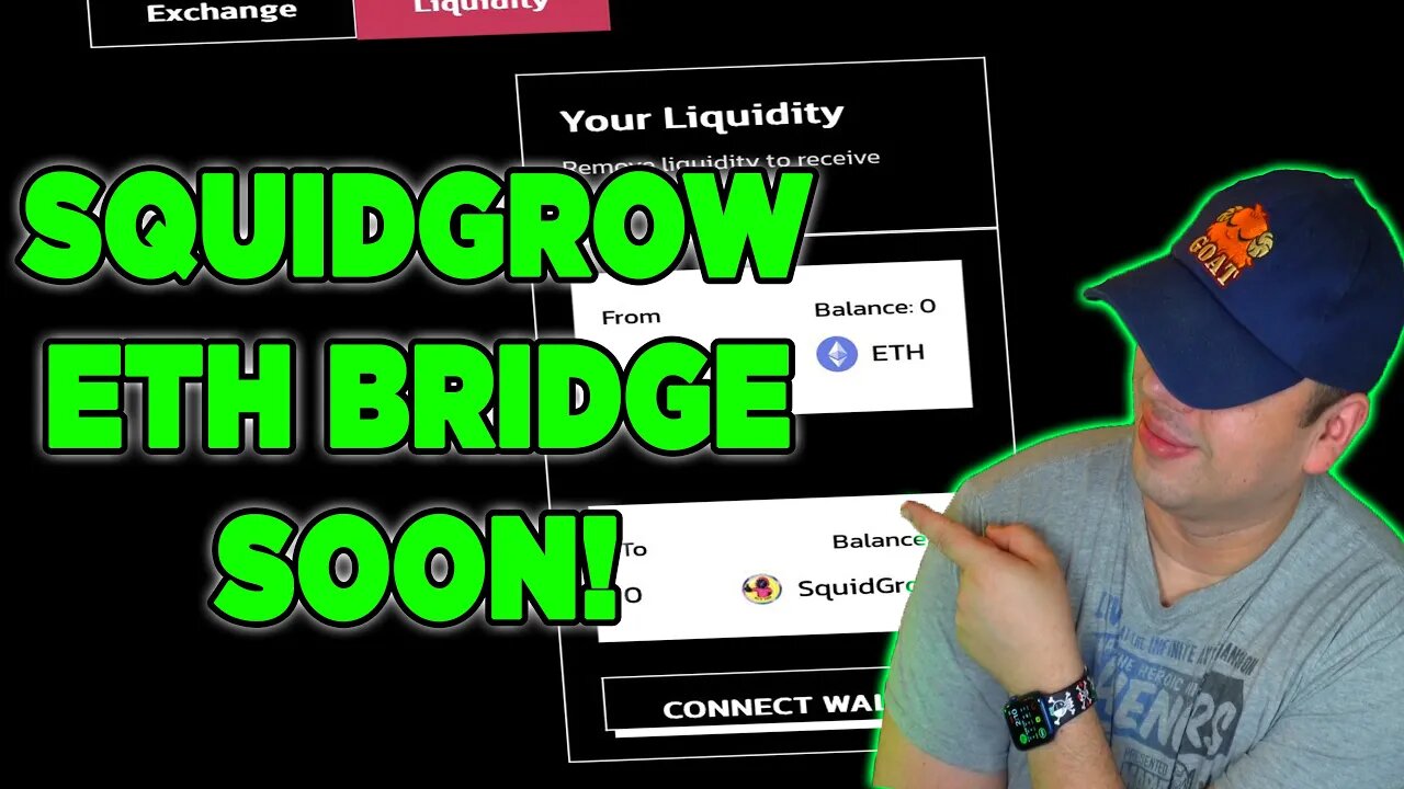 SQUIDGROW ABOUT TO PUMP SOON!SQUIDGROW ETH BRIDGE IS ALMOST READY! SQUIDGROW NEWS TODAY!