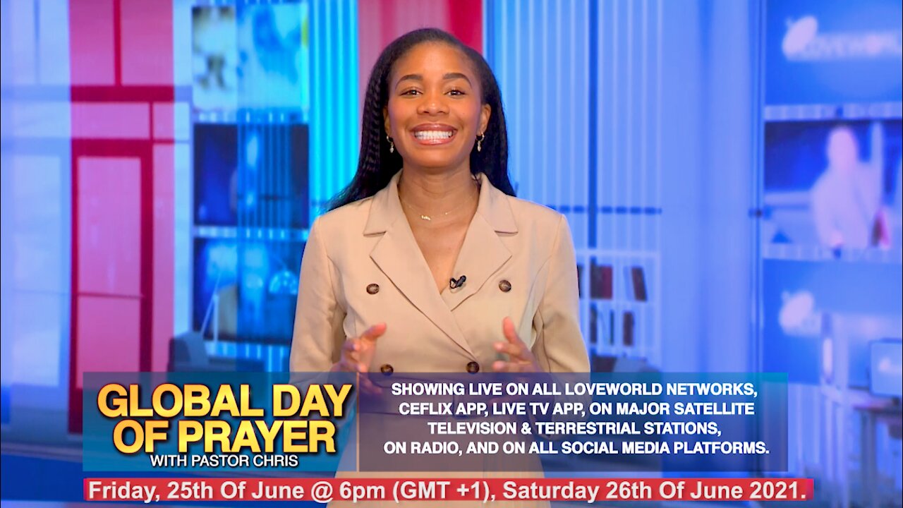 Countdown to the Global Day of Prayer, June 25th | Only 7 Days to go