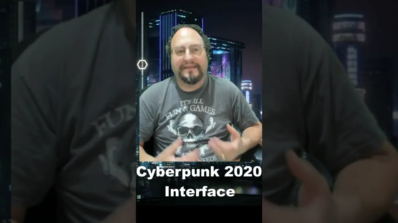 Cyberpunk 2020 Netrunner Special Ability Skill Interface #shorts